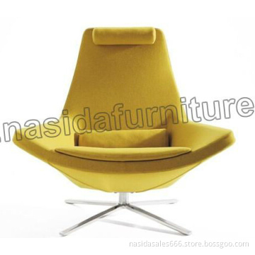 Replica white leather Metropolitan Chair